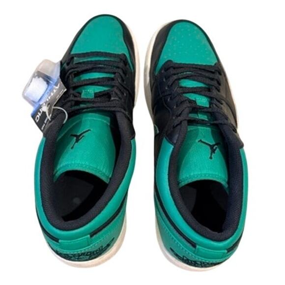 Nike Air Jordan 1 Low Lucky Green Men’s Size 11.5  Black/Green/White main image 9